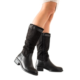 Lovery Cómodas botas negras negro