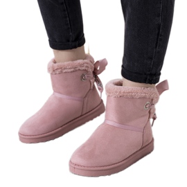 Botas para la nieve con aislamiento rosas de Hamilton