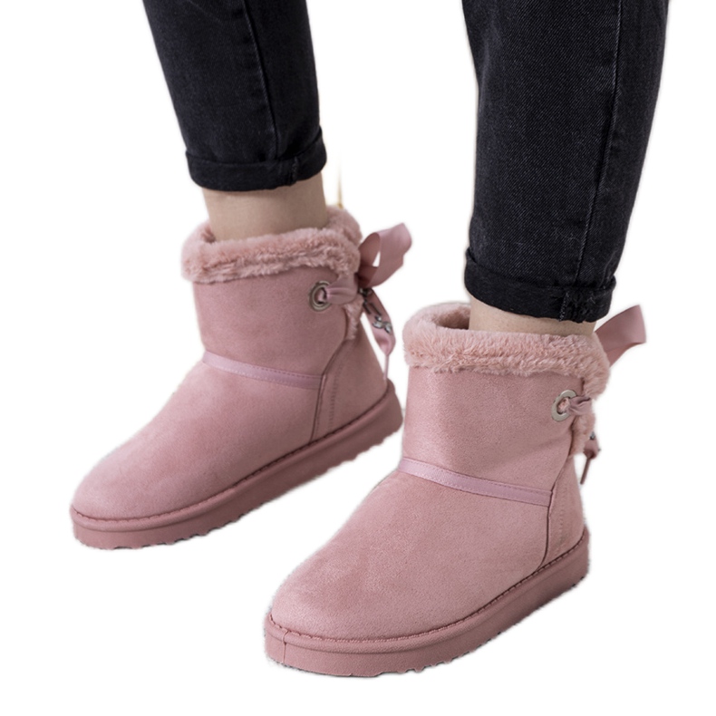 Botas para la nieve con aislamiento rosas de Hamilton rosado Botas para la nieve con aislamiento rosas de Hamilton rosado