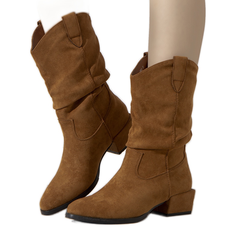 Botas vaqueras Francis warm camel marrón