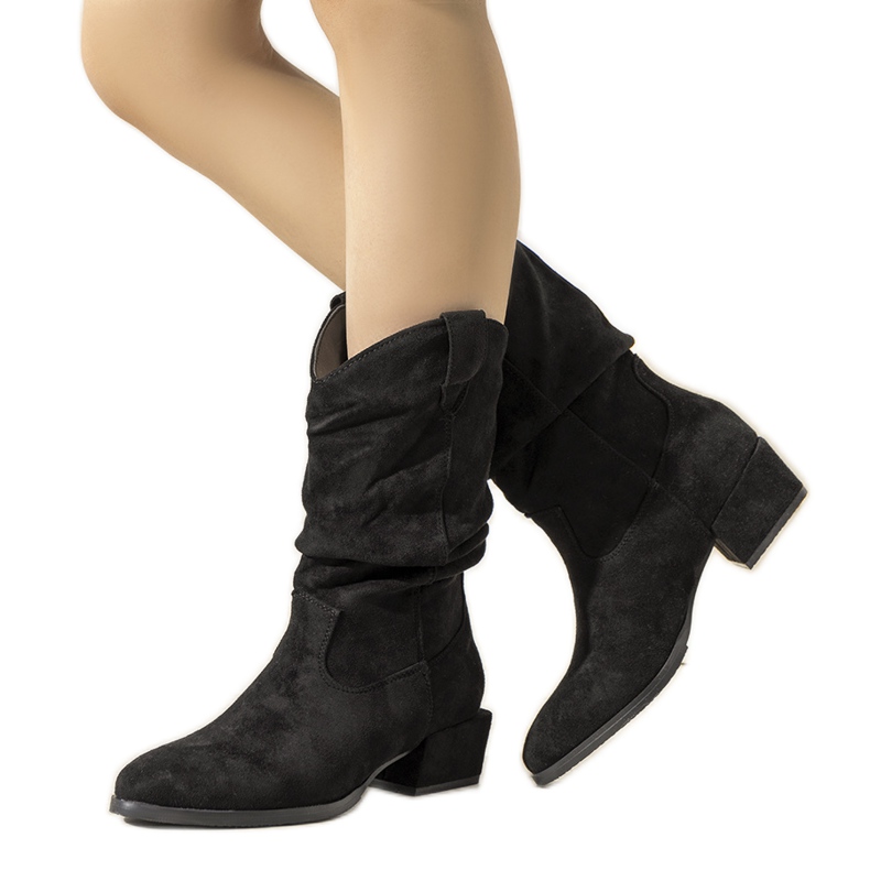 Botas camperas Francis negras negro