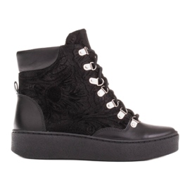Marco Shoes Botines de mujer 1350b-679-001-4 negro