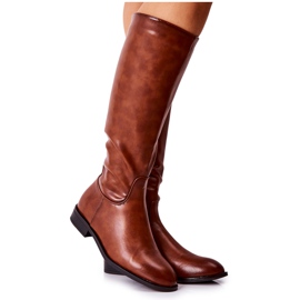 PG1 Botas Calientes Piel Marrón Estil