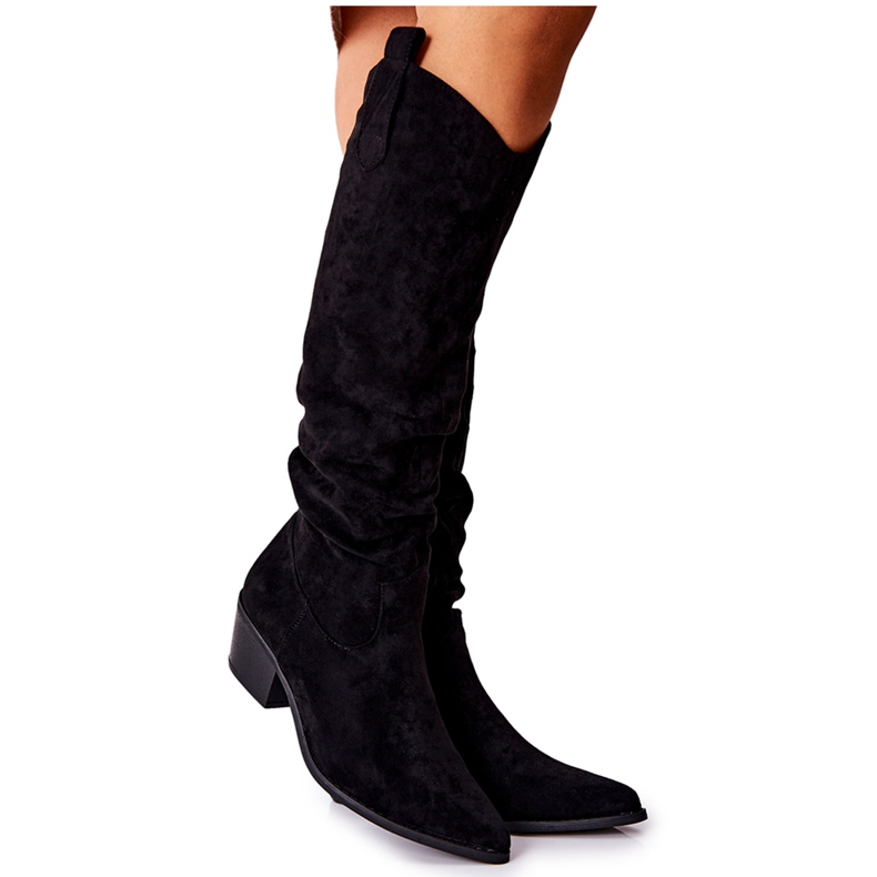 Bota cowboy negra Trisalor negro