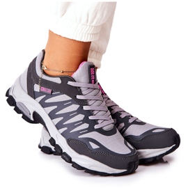 Zapatos Deportivos Memory Foam Big Star GG274499 Gris rosado
