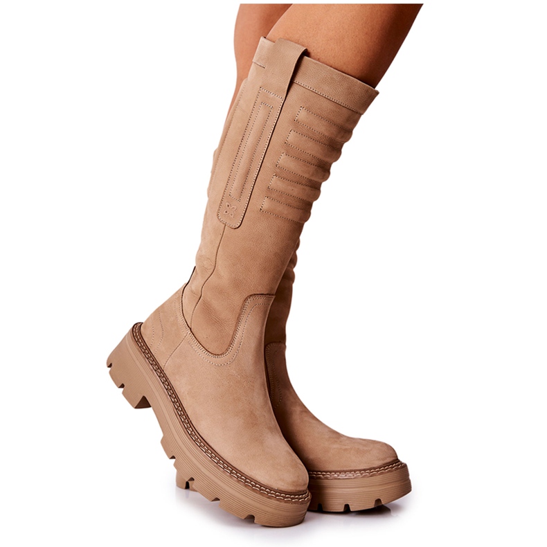 Botas Maciejka Piel Beige 05277-04 Botas Maciejka Piel Beige 05277-04