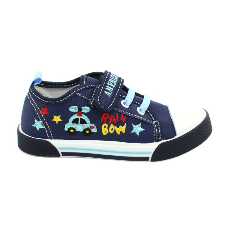 Zapatillas American Club Ten15 Navy Velcro azul marino