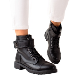 Cink Me Botas clásicas con cordones negro