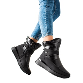 Weide Botas de nieve clásicas negro
