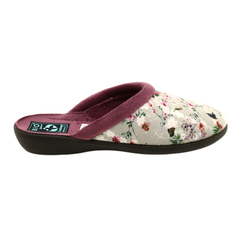 Pantuflas Cherry Blossom Adanex 26764 Aloe Vera violeta gris