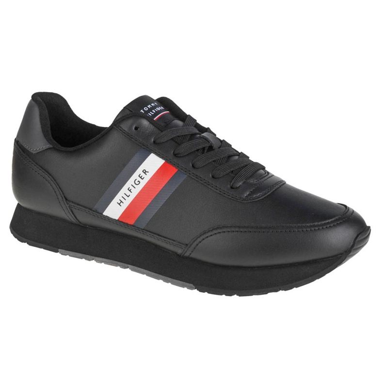 Zapatos Tommy Hilfiger Essential Runner Winter Leather M FM0FM03814-BDS negro Zapatos Tommy Hilfiger Essential Runner Winter Leather M FM0FM03814-BDS negro