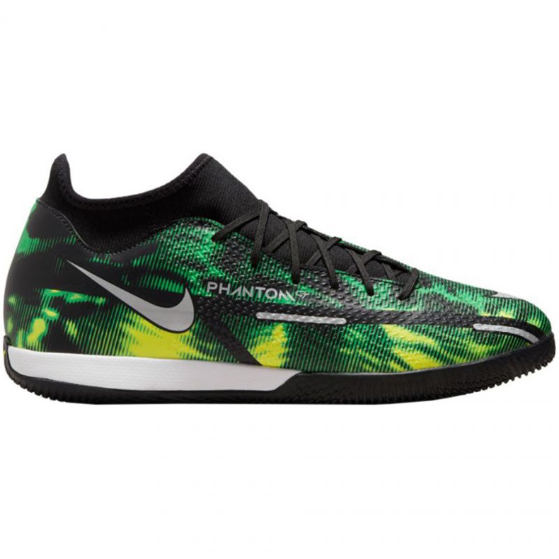 Zapatillas de fútbol Nike Phantom GT2 Academy Df Sw Ic M DM0720 003 verde, multicolor verde