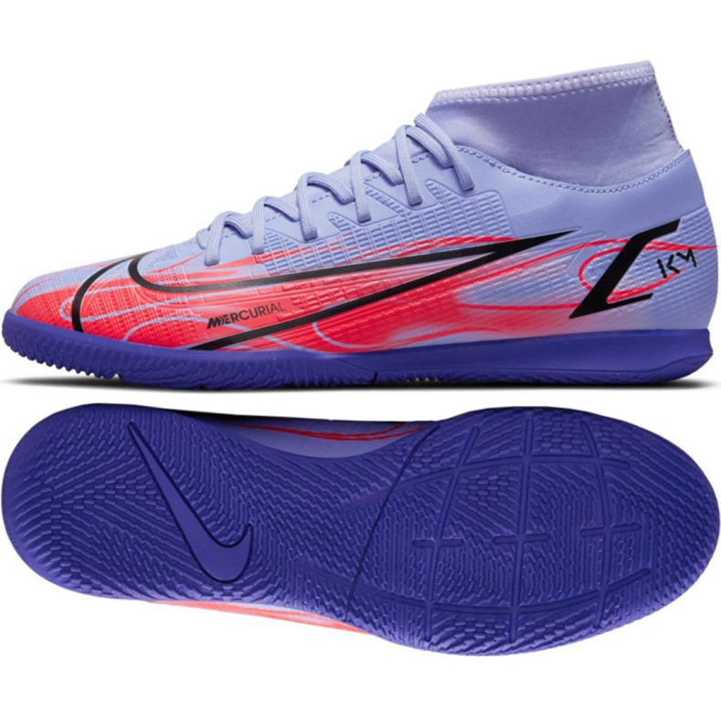 Zapatos de fútbol Nike Mercurial Superfly 8 Club Km Ic M DB2863 506 multicolor violeta