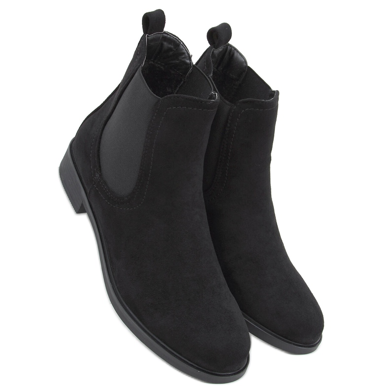 Botas Chelsea clásicas para mujer Musse Black negro