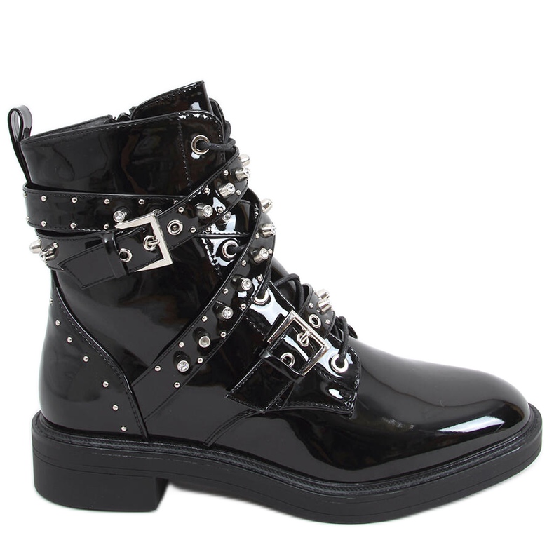 Botas militares Solo Black Mirror negro