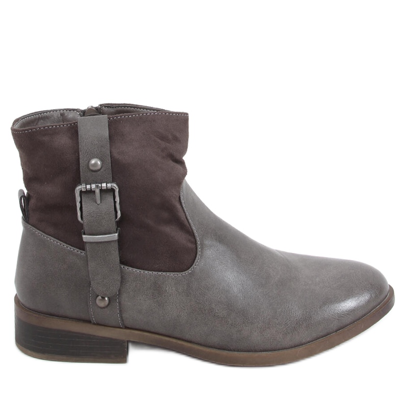 Botas de mujer Finu Khaki gris