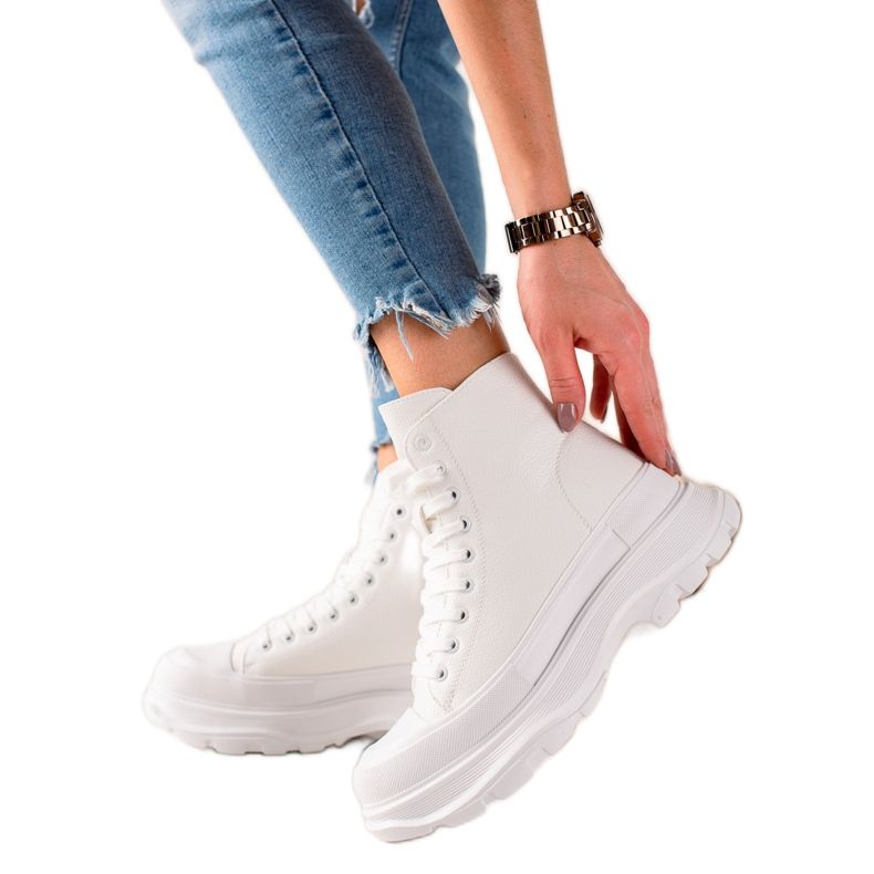 Seastar Zapatillas en la plataforma blanco Seastar Zapatillas en la plataforma blanco