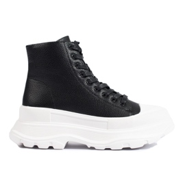 Seastar Zapatillas en la plataforma negro Seastar Zapatillas en la plataforma negro