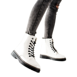TRENDI Botas aislantes blancas blanco
