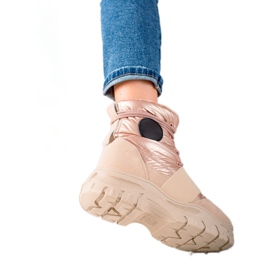 TRENDI Botas de nieve casuales beige TRENDI Botas de nieve casuales beige