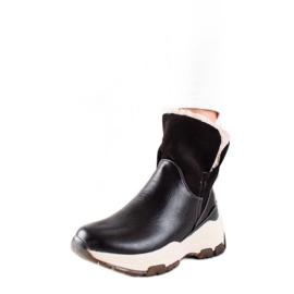 Goodin Botines cálidos con cremallera negro Goodin Botines cálidos con cremallera negro