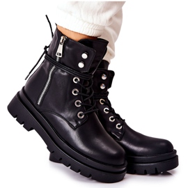 PG1 Botas con cremallera con encuadernación Black Elissmo negro PG1 Botas con cremallera con encuadernación Black Elissmo negro