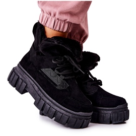 PM1 Botas de abrigo negras Trappers Black Demaris negro