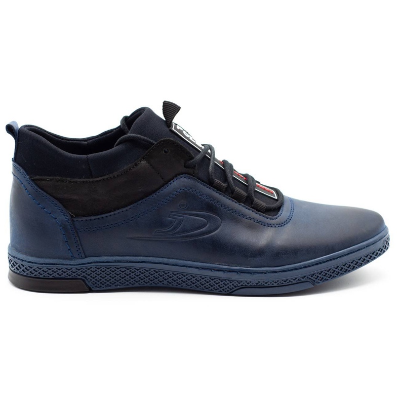Polbut Zapatos de invierno para hombre K27F azul marino Polbut Zapatos de invierno para hombre K27F azul marino