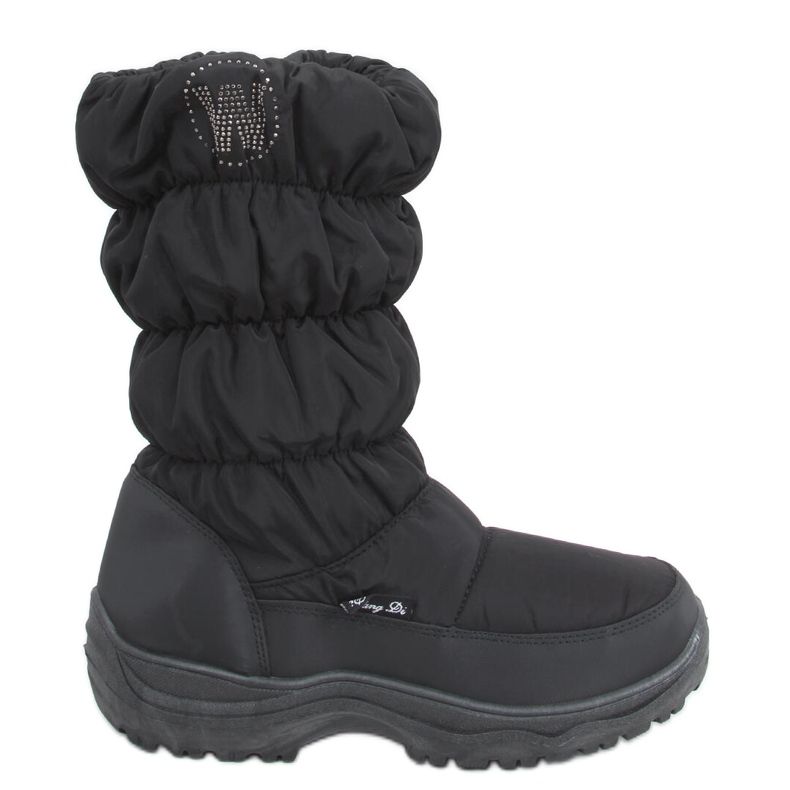 Botas de nieve Retto Black para mujer negro