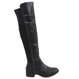 Botas de montar con una parte superior flexible Henn Black negro Botas de montar con una parte superior flexible Henn Black negro