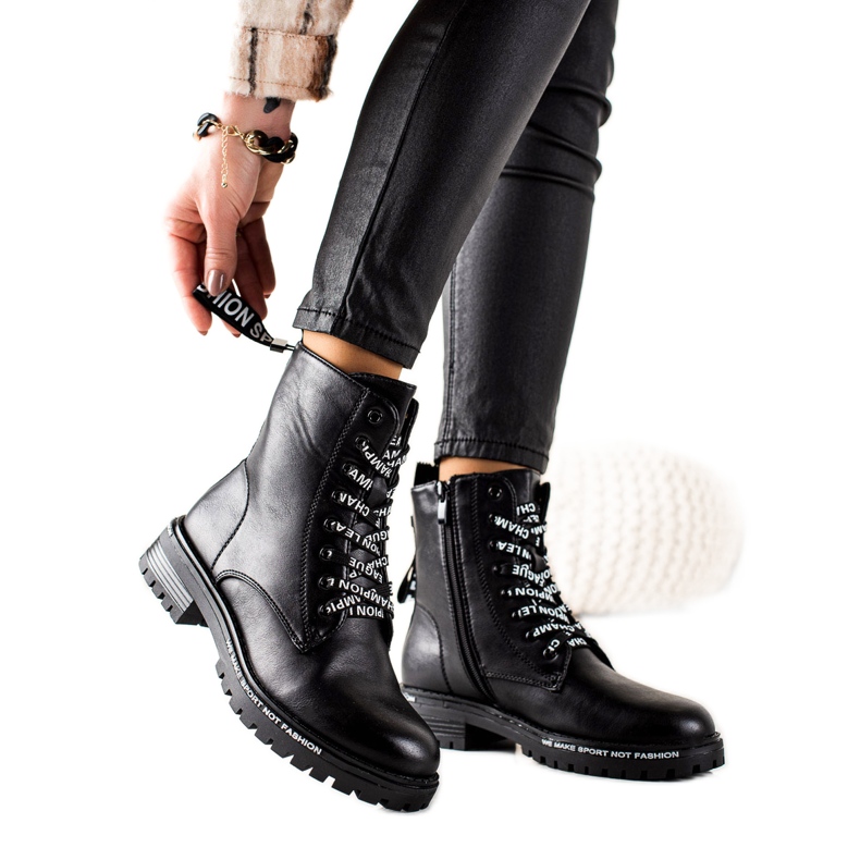 Goodin Trabajadores de moda con calentamiento negro Goodin Trabajadores de moda con calentamiento negro