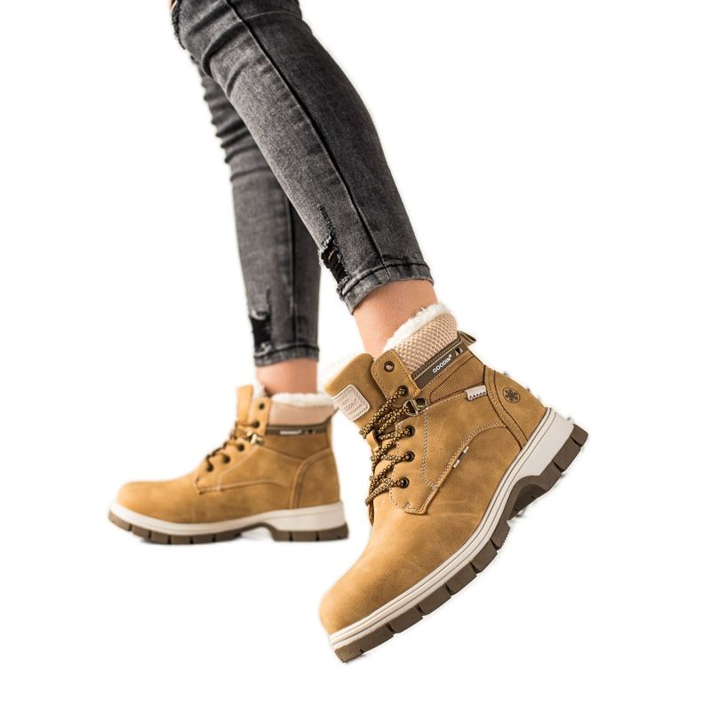 Goodin Tramperos deportivos cómodos marrón Goodin Tramperos deportivos cómodos marrón