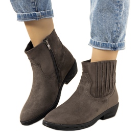 Botas camperas cálidas grises Saucier Botas camperas cálidas grises Saucier