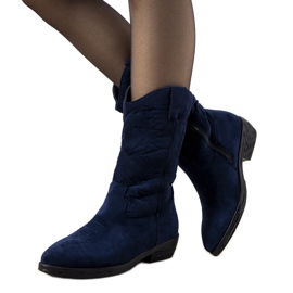 Botas vaqueras aislantes Roxanne azul oscuro azul marino