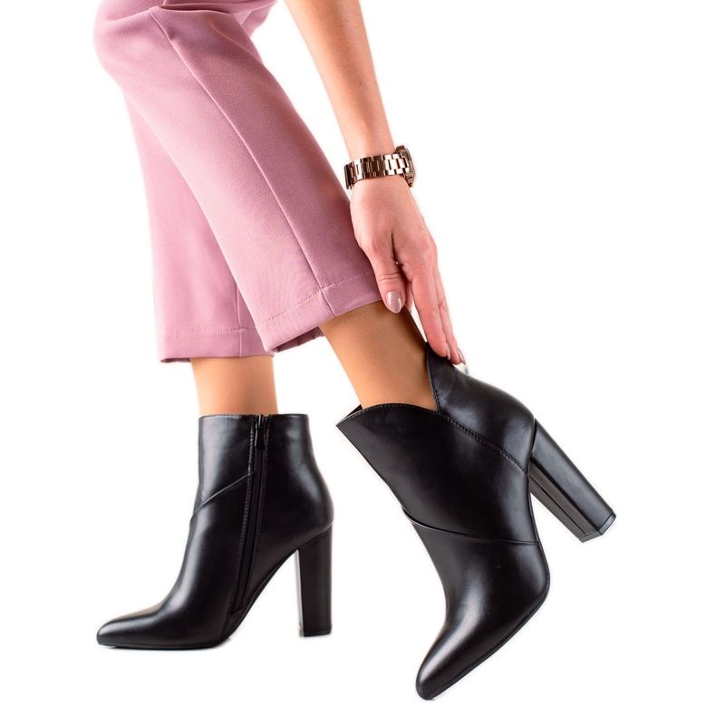 Seastar Botas de tacon alto negro Seastar Botas de tacon alto negro