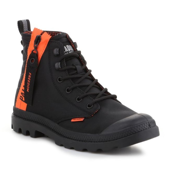 Zapatos Palladium Pampa Desbloqueado 77239-010-M negro