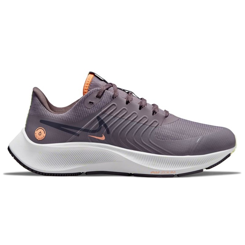 Zapatillas de running Nike Air Zoom Pegasus 38 Shield W DC4074-500 violeta multicolor gris