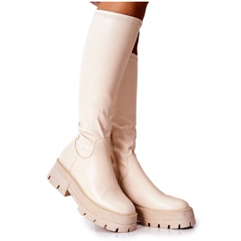 FJ1 Botas Altas Hemera Beige