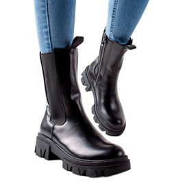 Goodin Botas altas de moda negro