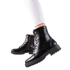 Bestelle Tramperos clásicos con cremallera decorativa negro