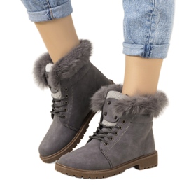 Botas con aislamiento de mujer LeBatelier grises Botas con aislamiento de mujer LeBatelier grises