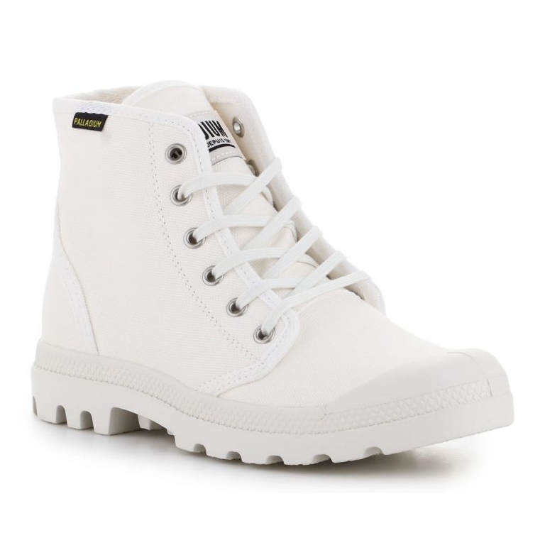 Zapatos Palladium Pampa Hi Originale 75349-116-M Estrella Blanco