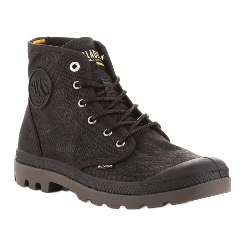 Zapatos Palladium Pampa Hi Wax U77222-008-M negro Zapatos Palladium Pampa Hi Wax U77222-008-M negro