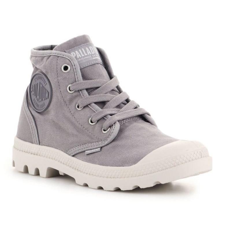 Palladium Us Pampa Hi F 92352-071-M Zapatos franela Gris