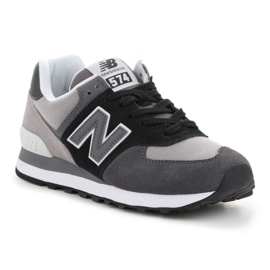 New Balance W WL574WU2 negro gris