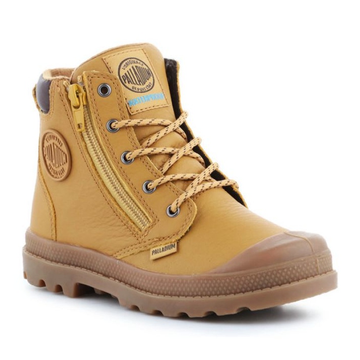 Zapatos Palladium Pampa Hi Cuff Wp 53476-216-M marrón