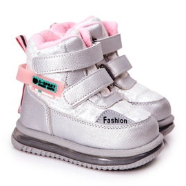 PJ2 Botas de nieve cálidas Botas Hesiera plateadas con cremallera rosado PJ2 Botas de nieve cálidas Botas Hesiera plateadas con cremallera rosado
