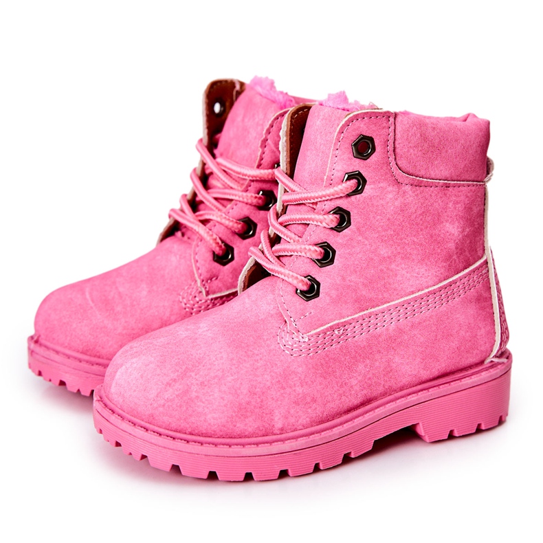 Botas Trappers Infantiles Milos Rosa rosado