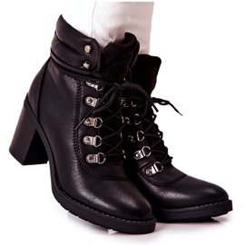 Botas calientes en un poste Charmmis negro