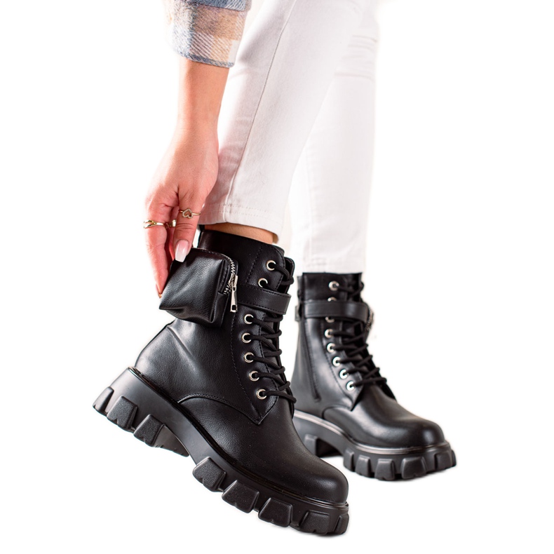 TRENDI Tramperos de moda negro TRENDI Tramperos de moda negro